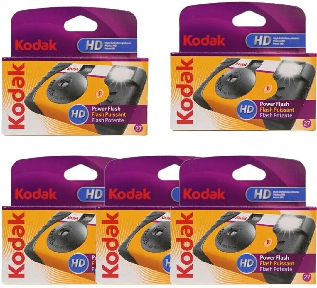 Kodak Power Flash Wegwerpcamera - 39 Opnames - 2 Stuks