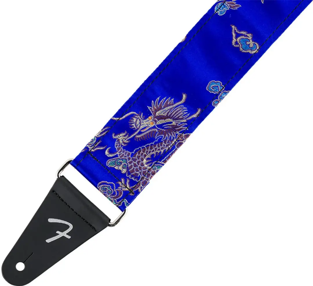 Fender Satin Dragon Strap - Royal Blue