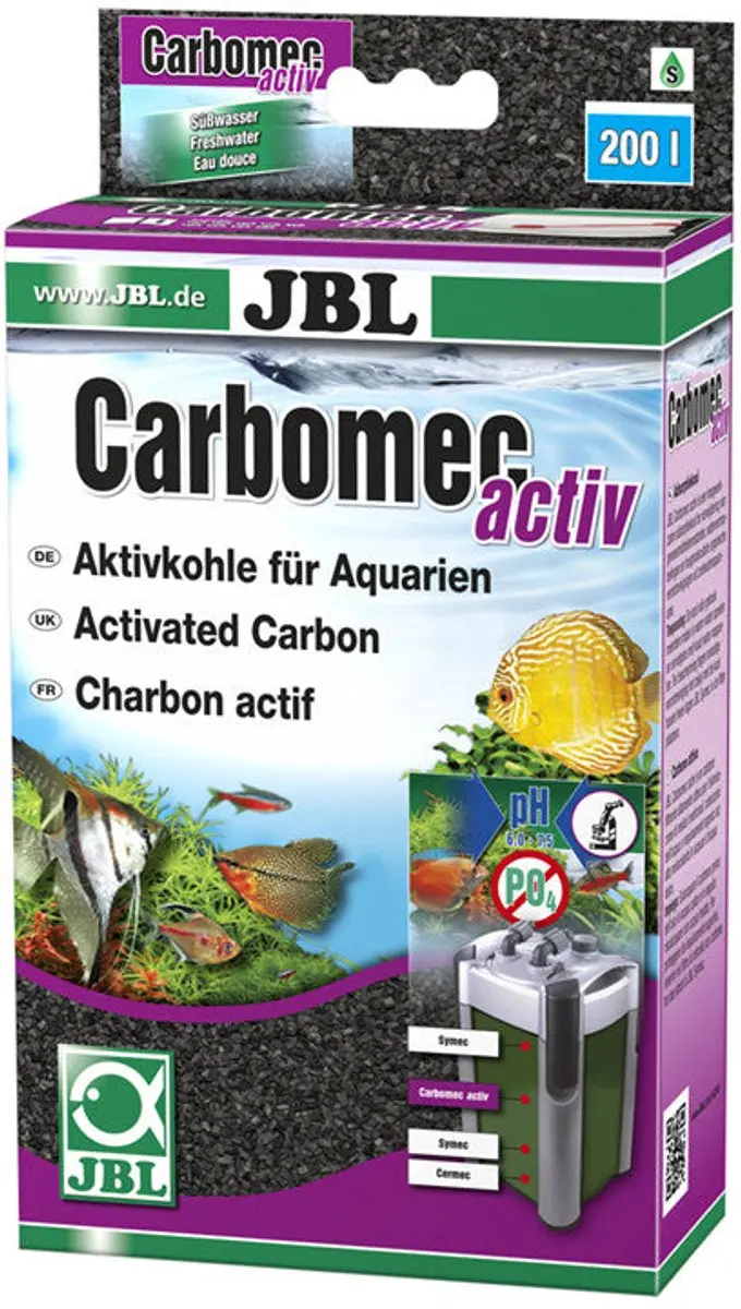 JBL Carbomec Activ Hoogwaardige Actiefkool