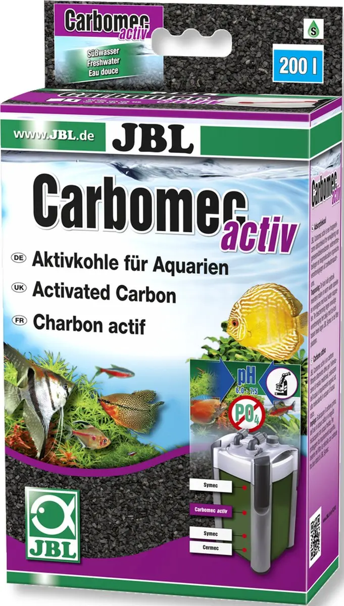 JBL Carbomec Activ Hoogwaardige Actiefkool