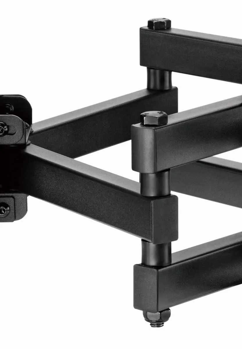 Gembird WM-80ST-03 Full-Motion TV Wandbeugel - 37-80" - Zwart