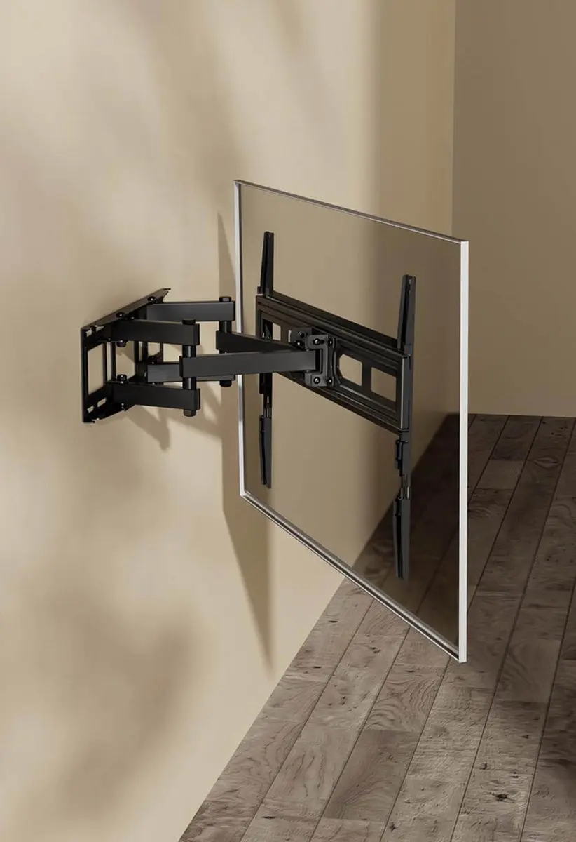 Gembird WM-80ST-03 Full-Motion TV Wandbeugel - 37-80" - Zwart