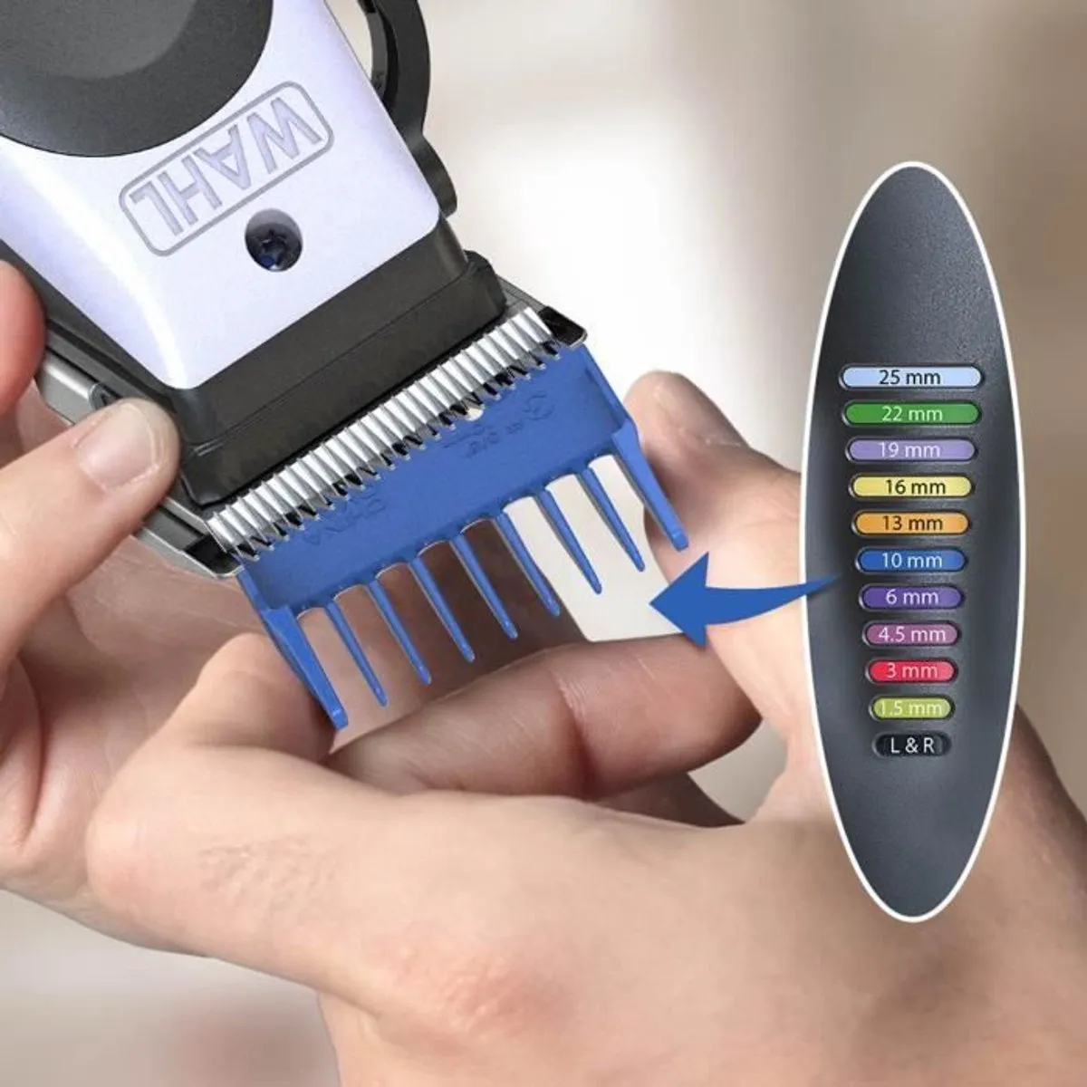 Wahl 3028048 Scheer-, knip- en trimapparaat - 10 Li-ion - Zwart/Wit