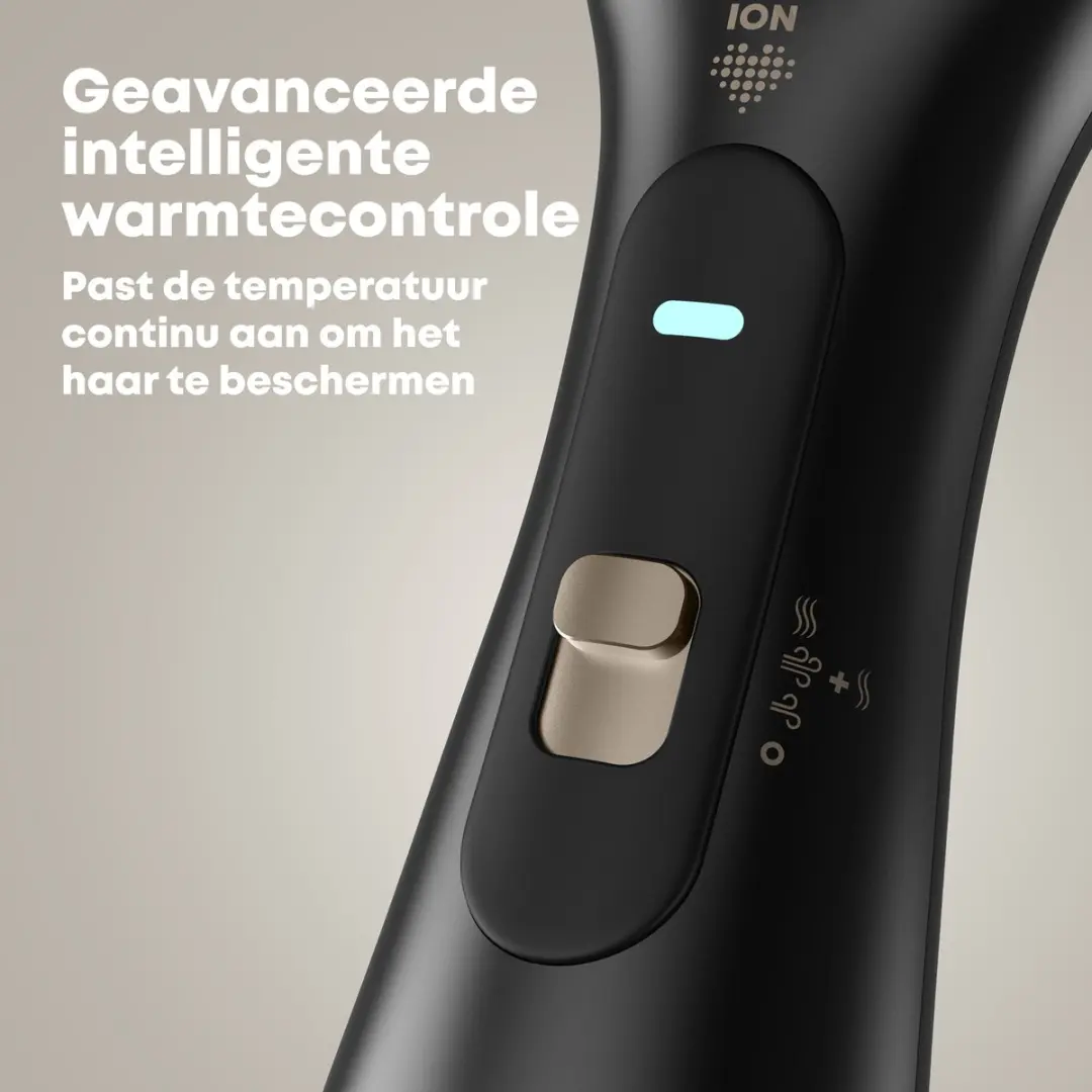 Revamp Progloss BR-2500 Föhnborstel 550W - 10 Hittestanden - Zwart