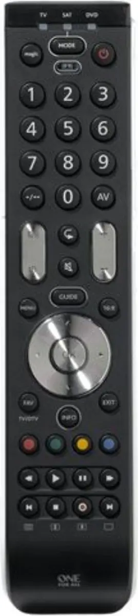 One For All Essence 3 URC7130 Universele Afstandsbediening - Zwart/Wit