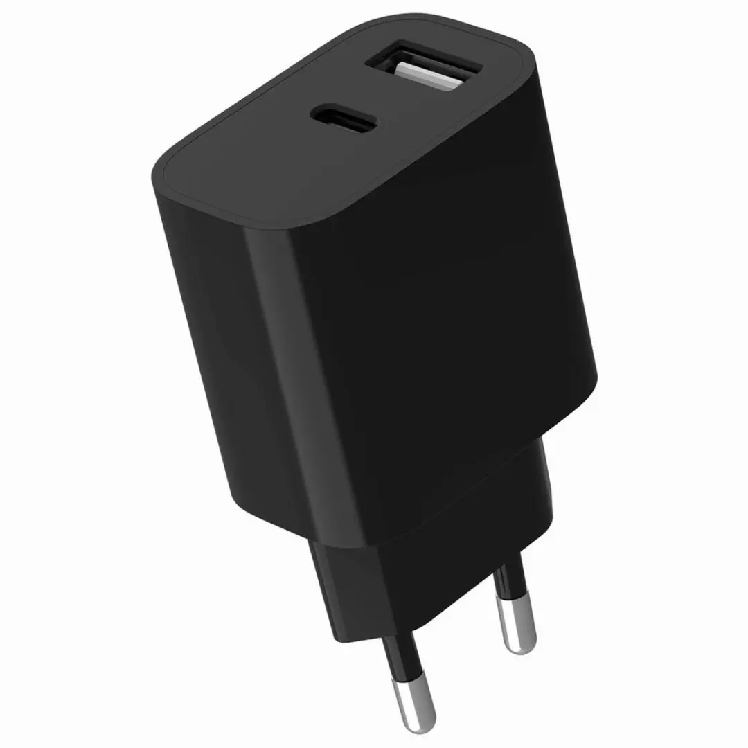Gembird TA-UC-2AC12-01-BK USB Oplader 2-Poorts - 12W - Zwart