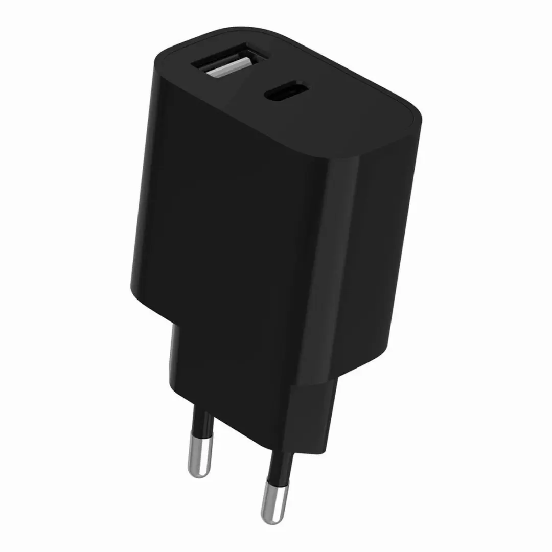 Gembird TA-UC-2AC12-01-BK USB Oplader 2-Poorts - 12W - Zwart
