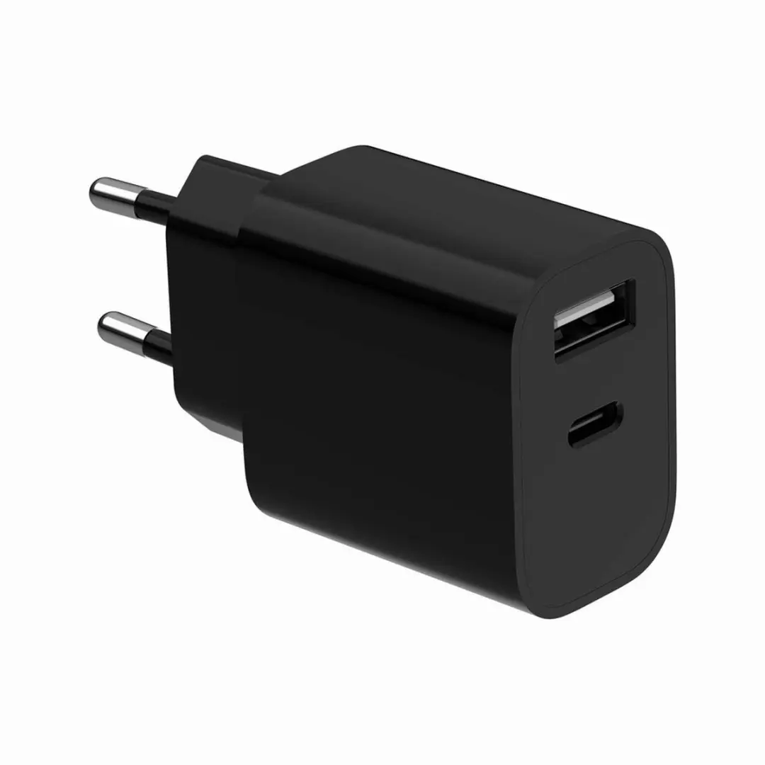 Gembird TA-UC-2AC12-01-BK USB Oplader 2-Poorts - 12W - Zwart