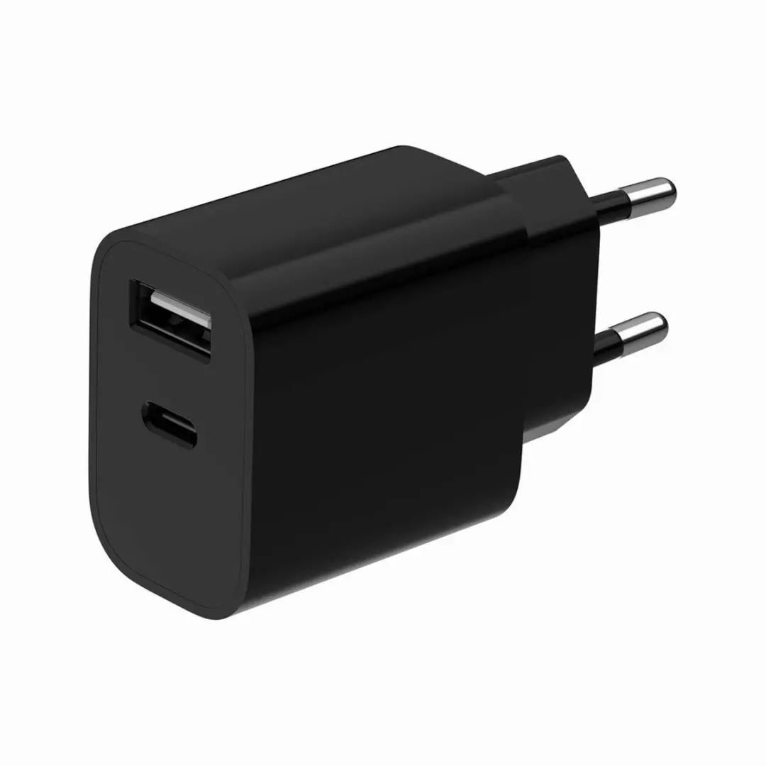 Gembird TA-UC-2AC12-01-BK USB Oplader 2-Poorts