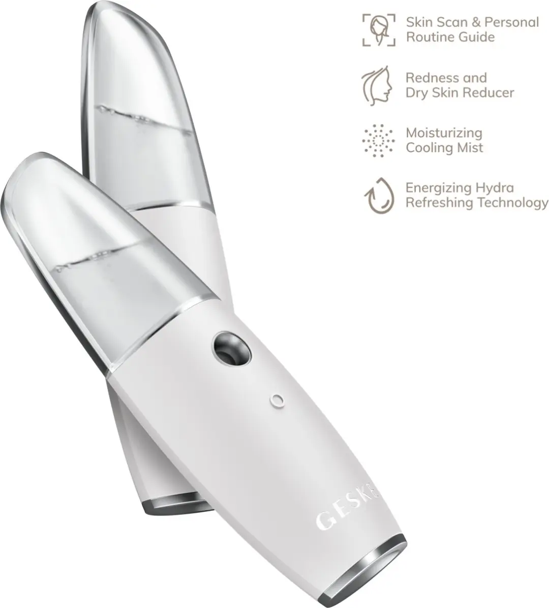 GESKE SmartAppGuided Facial Hydration Refresher GK000059WH01 - Gezichtsreiniger - Wit