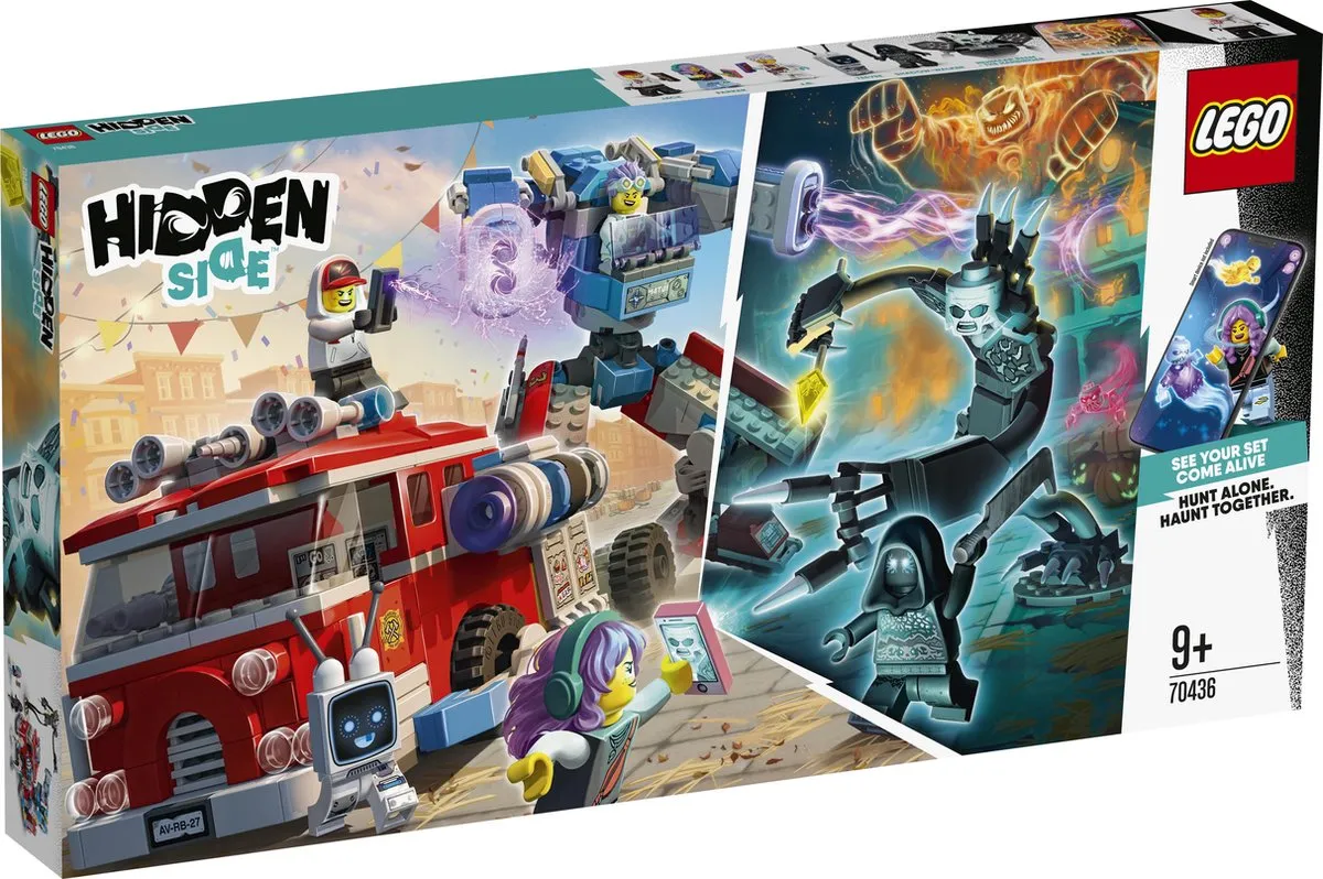 LEGO Hidden Sides Spookbrandweerauto 70436