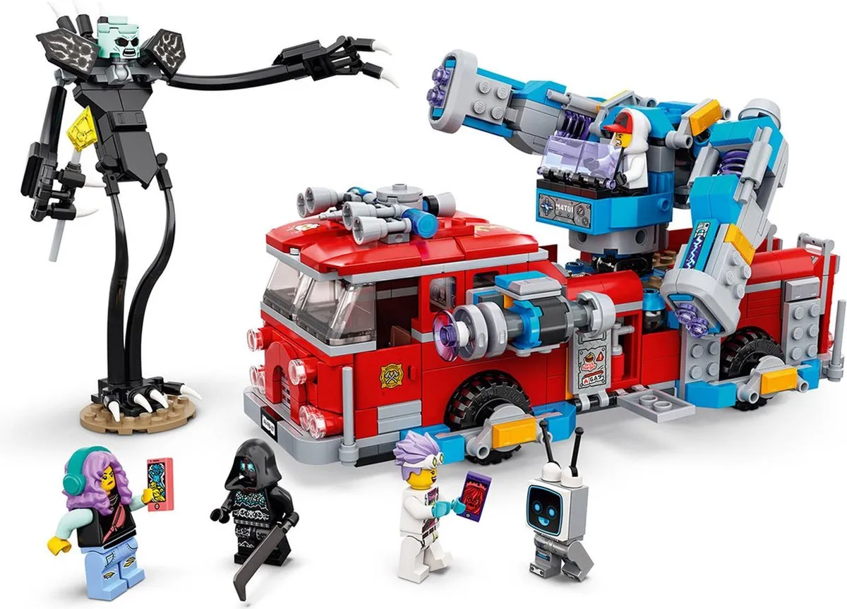 LEGO Hidden Sides Spookbrandweerauto 70436 - 760 Stenen - 5 Minifiguren