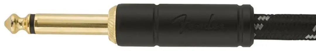 Fender Deluxe Series Instrument Cable 1.5m - Zwart