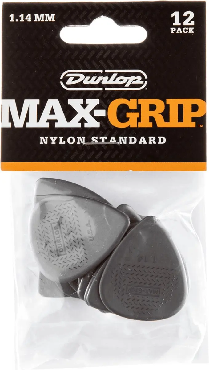 Dunlop Max Grip Plectrum 1.14mm
