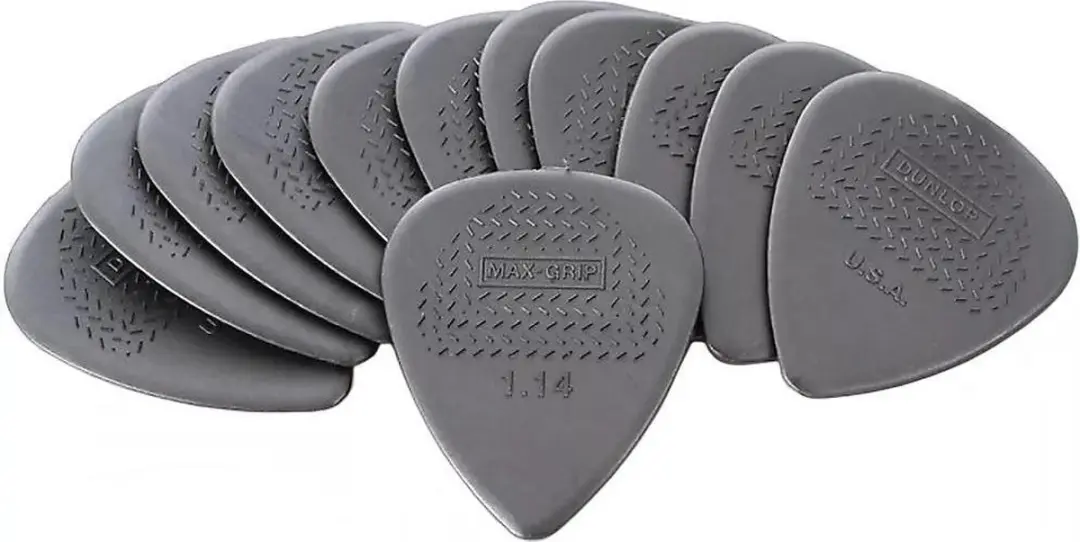 Dunlop Max Grip Plectrum 1.14mm - 12 Stuks