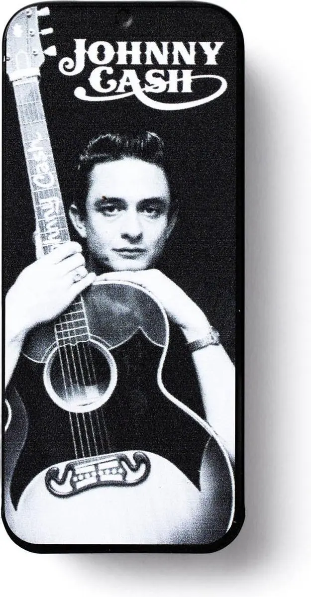 Dunlop Johnny Cash Signature Plectrum - Zwart