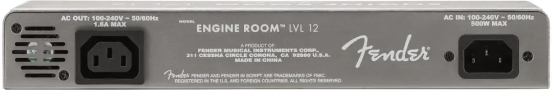 Fender Engine Room LVL12 Multi-voeding