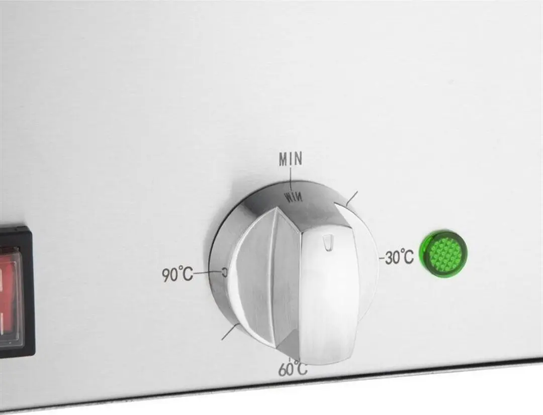 Buffalo FT693 Bain-Marie 1200W - Zilver