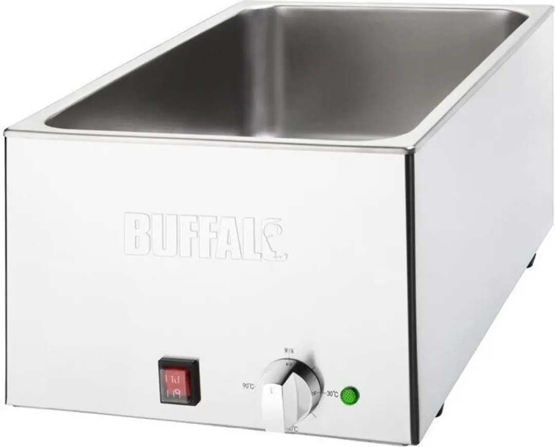 Buffalo FT693 Bain-Marie 1200W - Zilver