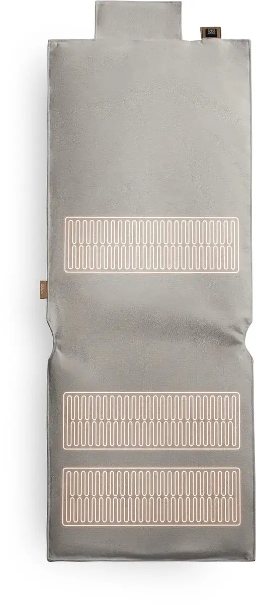 Duux Mellow Draadloze Stoelverwarmer 40x110cm - Grijs