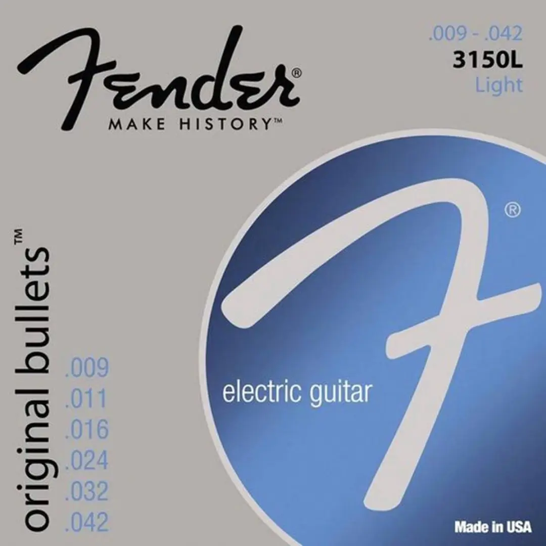 Fender 3150L Original Bullets Snarenset - .009-.042