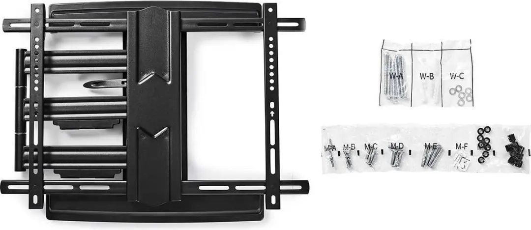 Nedis TVWM6550BK TV-Muurbeugel - 50kg - Zwart - afbeelding 6 van 6
