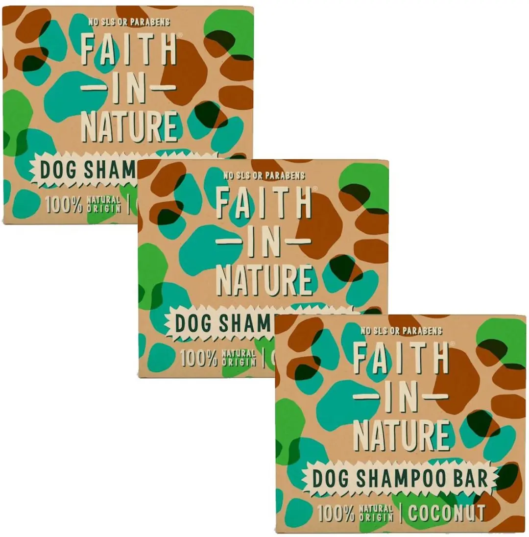 Faith In Nature Coconut Honden Shampoo Bar