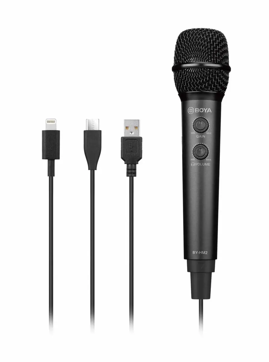 Boya BY-HM2 Handheld Microfoon - Zwart