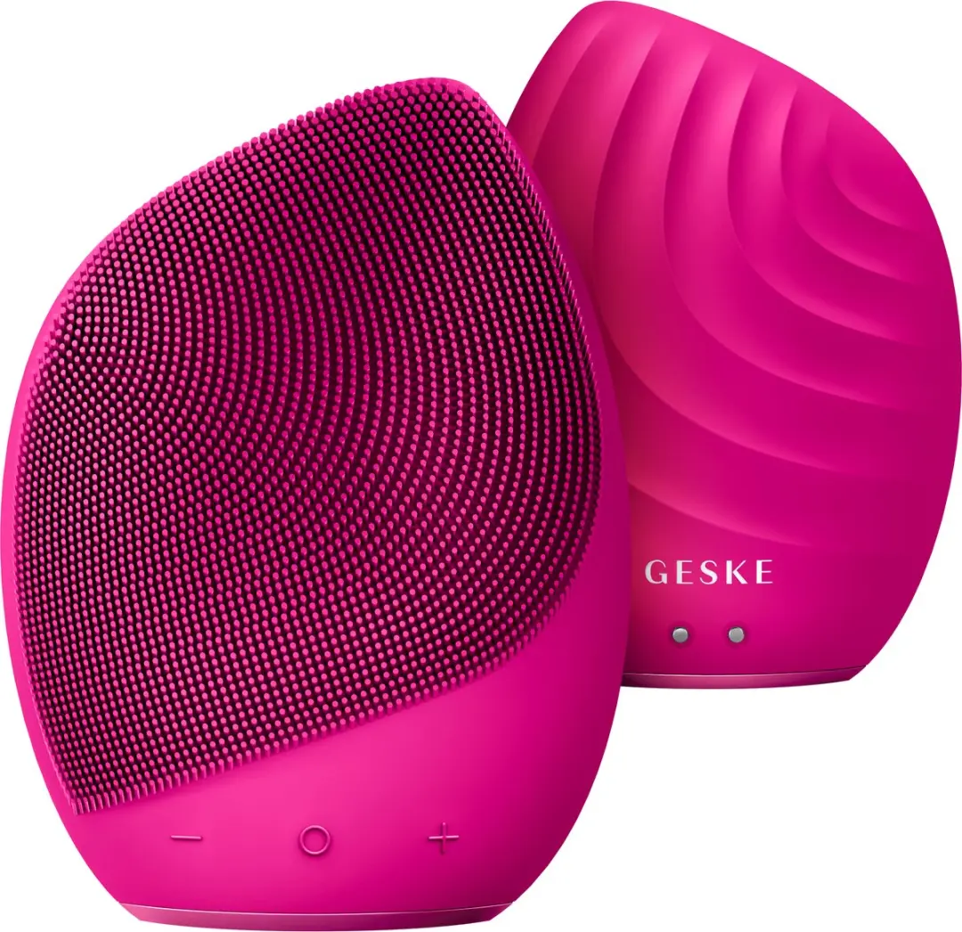 GESKE SmartAppGuided Facial Brush 5-in-1 - 14 Snelheden - Magenta