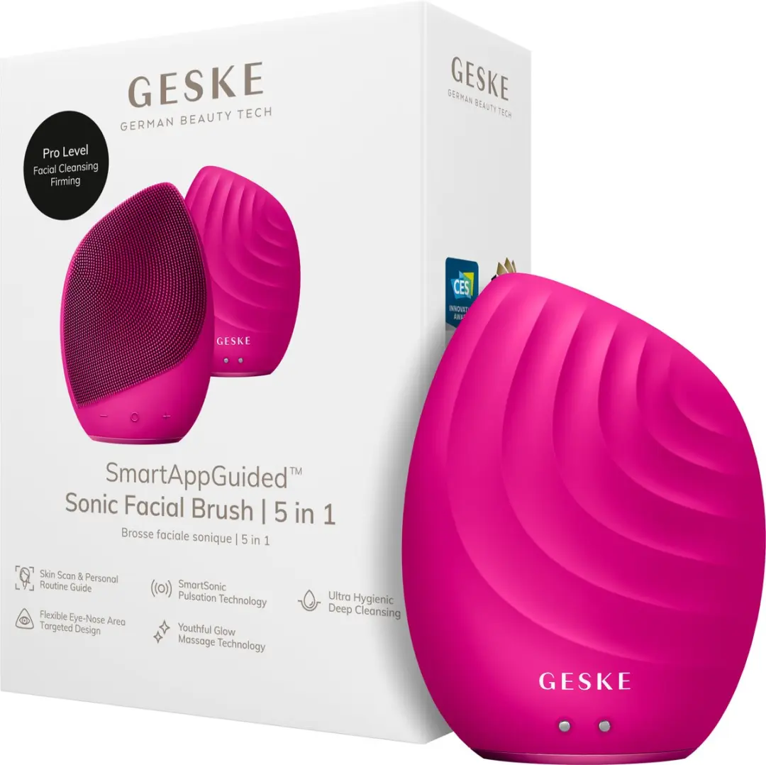 GESKE SmartAppGuided Facial Brush 5-in-1