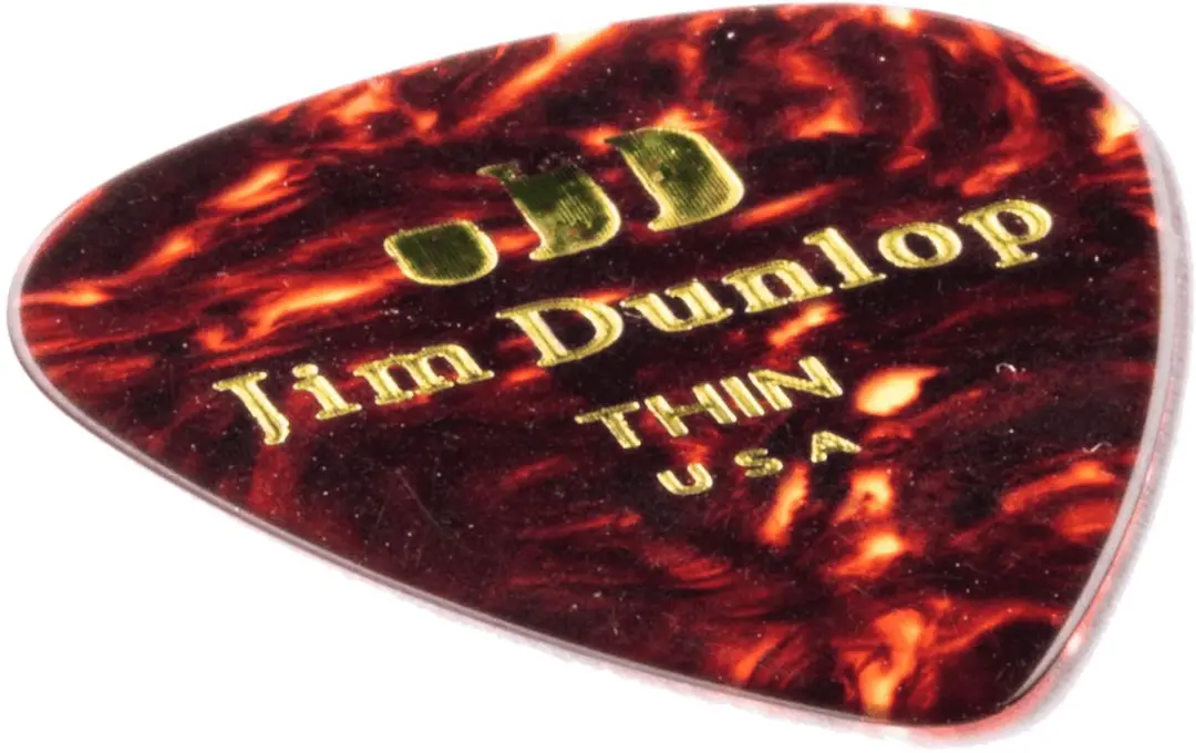 Dunlop Genuine Plektrum Thin Shell 483 - 12 Stuks