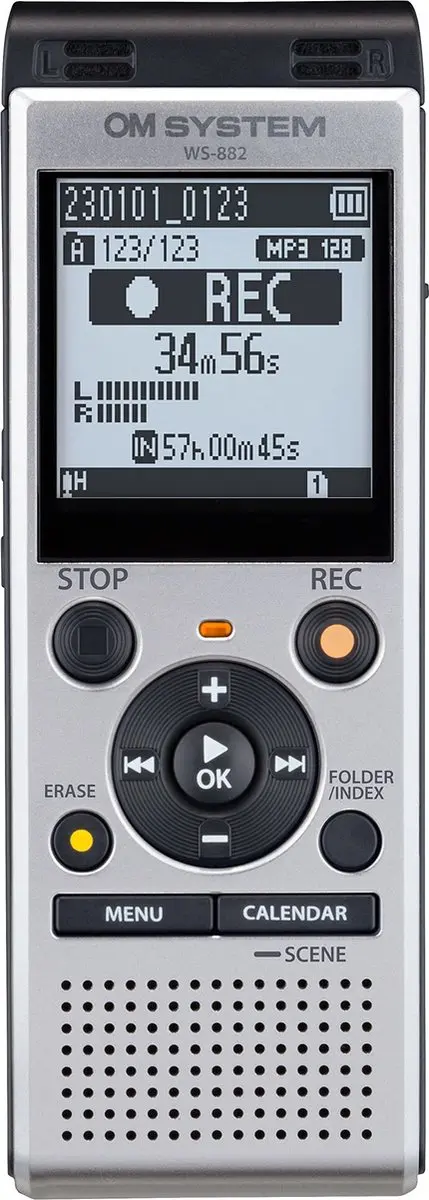 OM System WS-882 Digitaal Dicteerapparaat