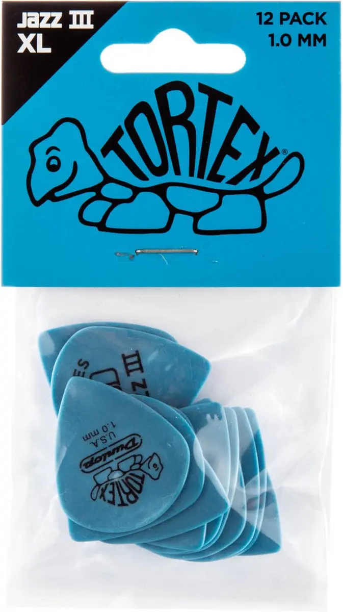 Dunlop Tortex Jazz III XL Plectrumset
