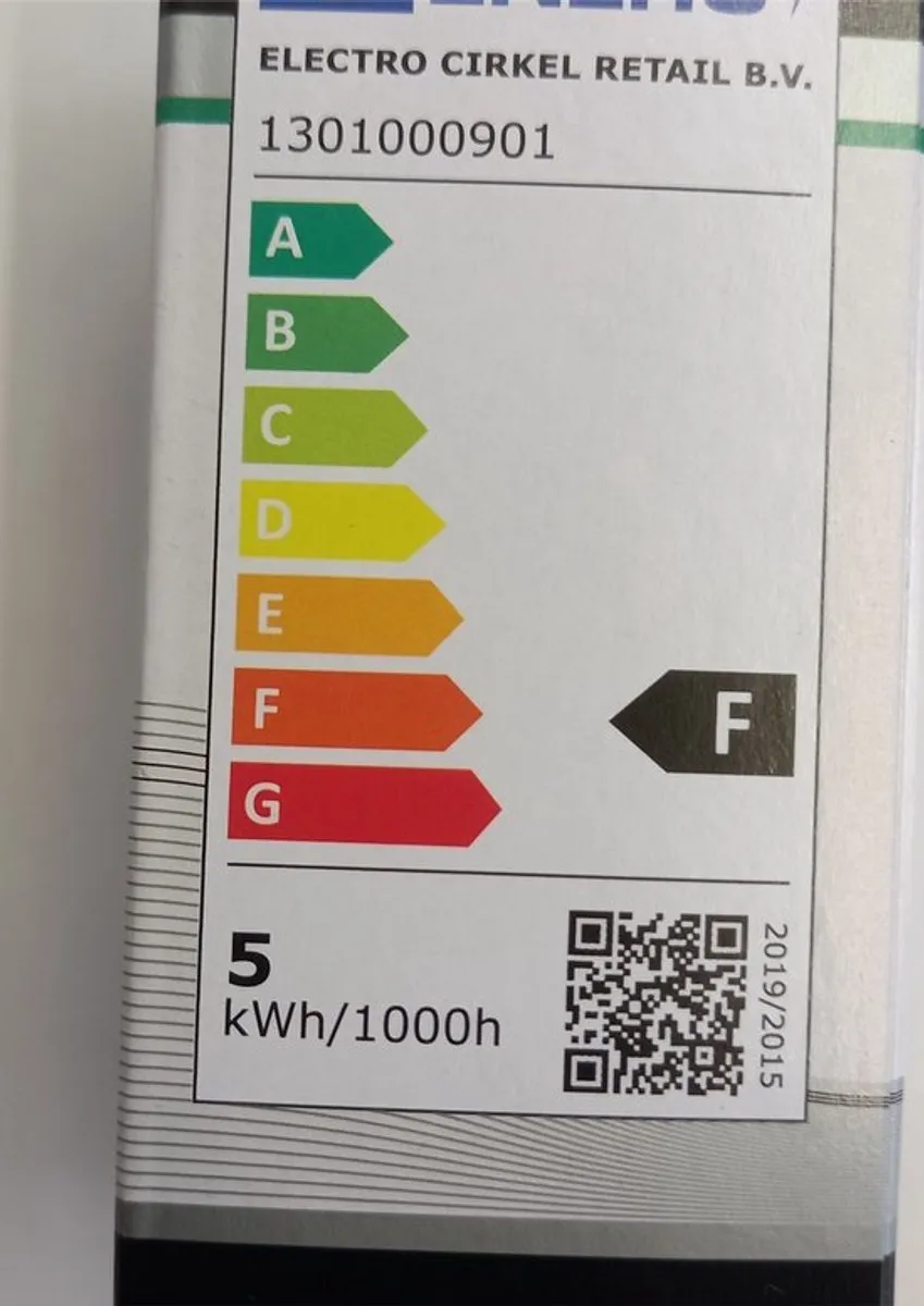 Calex LED Kogellamp E27 4.9W 470lm Warm Wit Mat - 5 Stuks