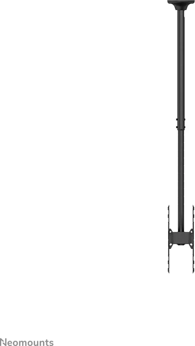 Neomounts FPMA-C340DBLACK Plafondbeugel TV/Monitor - 32-75" - Zwart