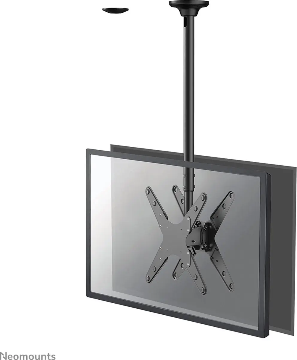 Neomounts FPMA-C340DBLACK Plafondbeugel TV/Monitor