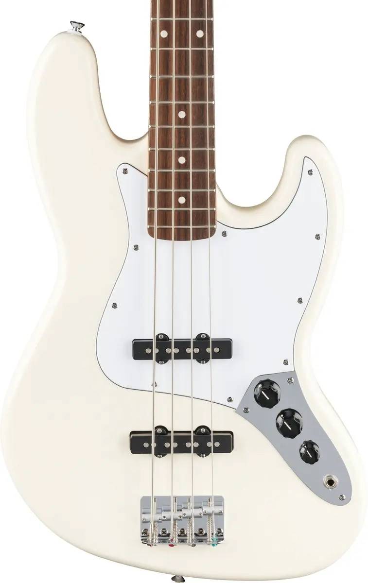 Fender Standard Jazz Bass LRL - Elektrische basgitaar - Olympic White