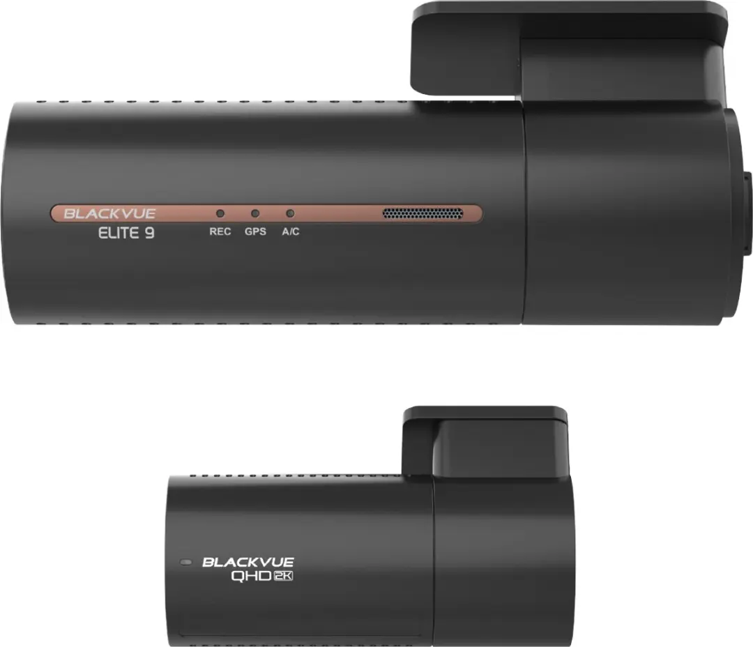 BlackVue ELITE 9 2CH Dashcam 64GB - 4K UHD Zwart
