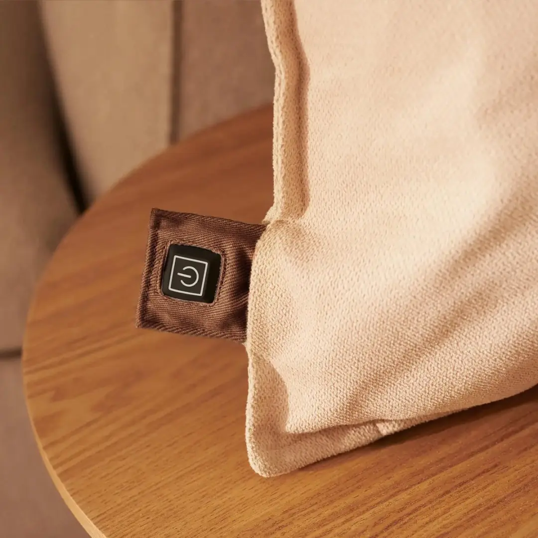 Duux Mellow Draadloos Warmtekussen 40x60cm - 3 standen - Beige