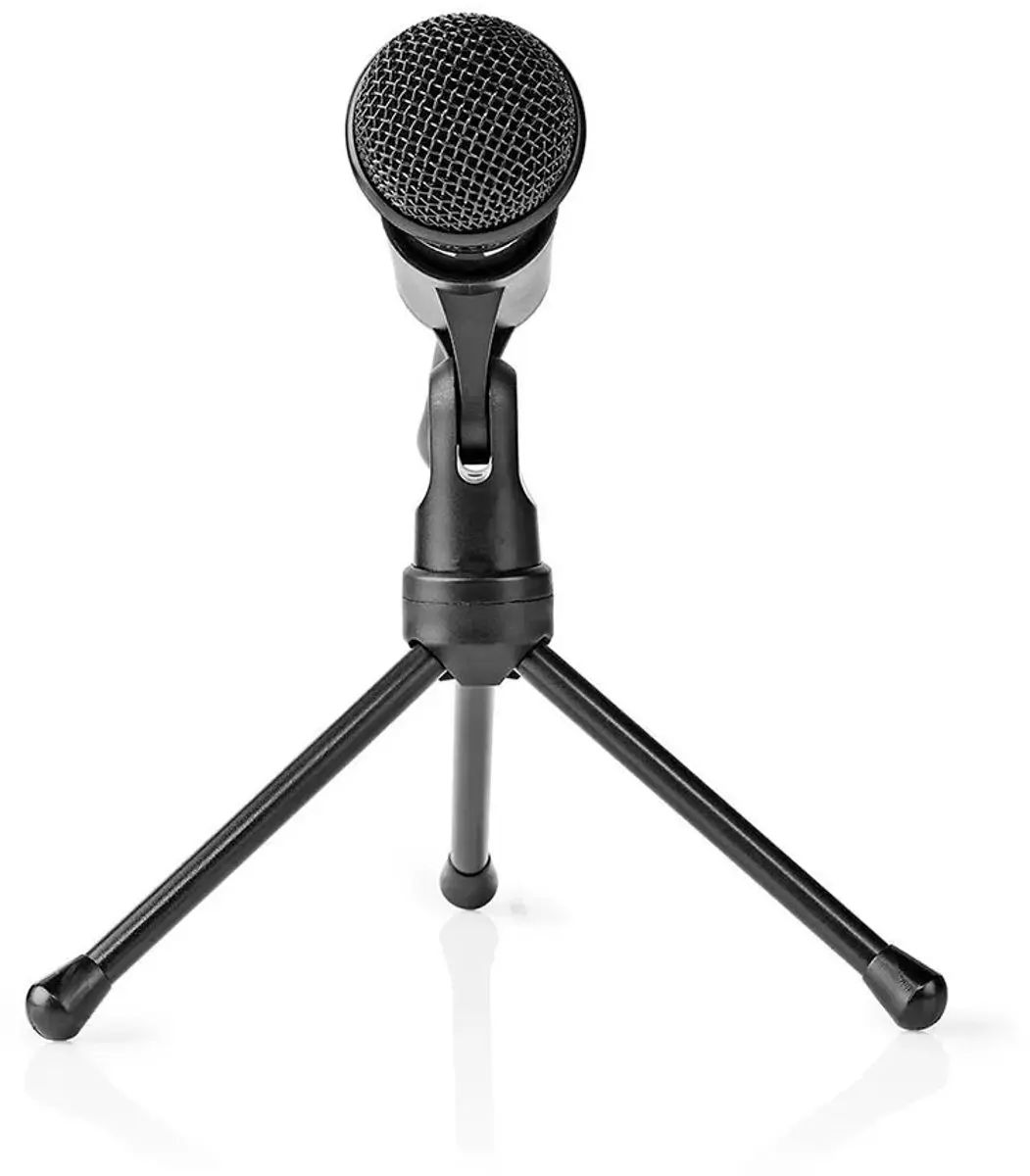 Nedis MICTJ100BK Microfoon - Bedraad - Zwart