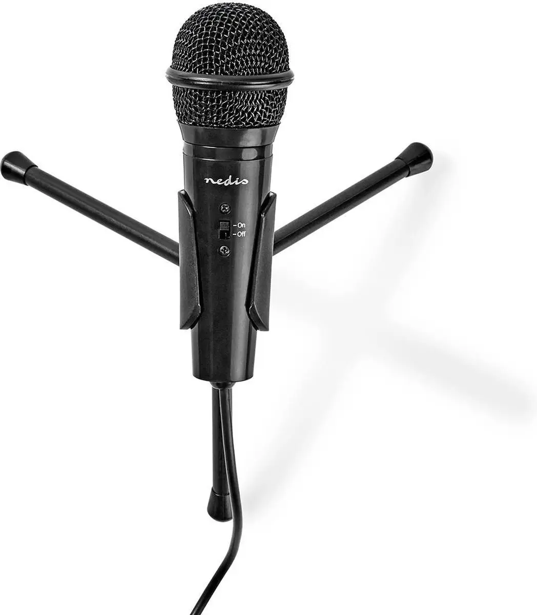 Nedis MICTJ100BK Microfoon - Bedraad - Zwart - afbeelding 6 van 6