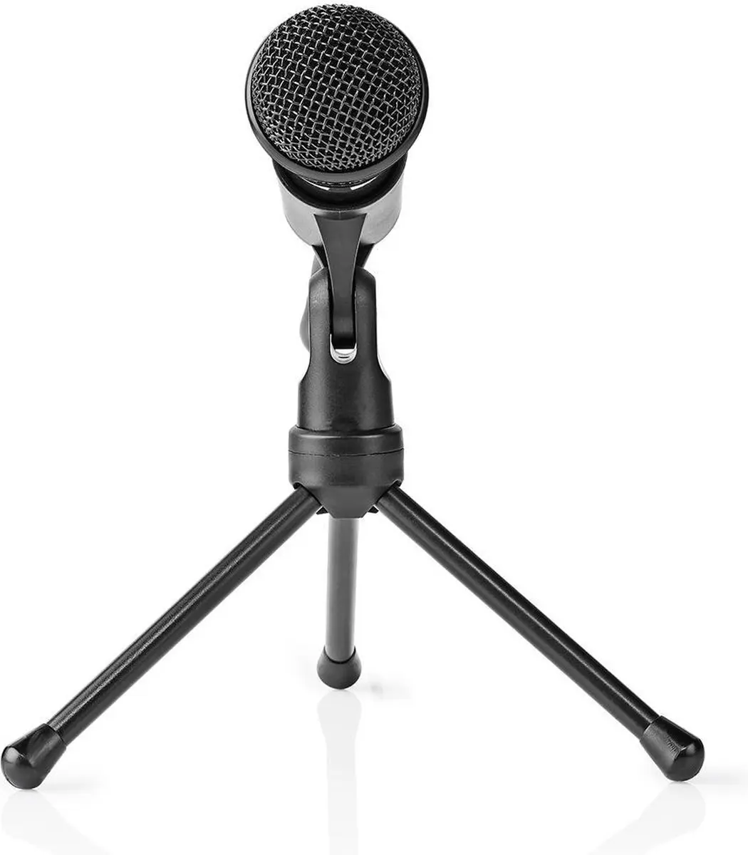 Nedis MICTJ100BK Microfoon - Bedraad - Zwart