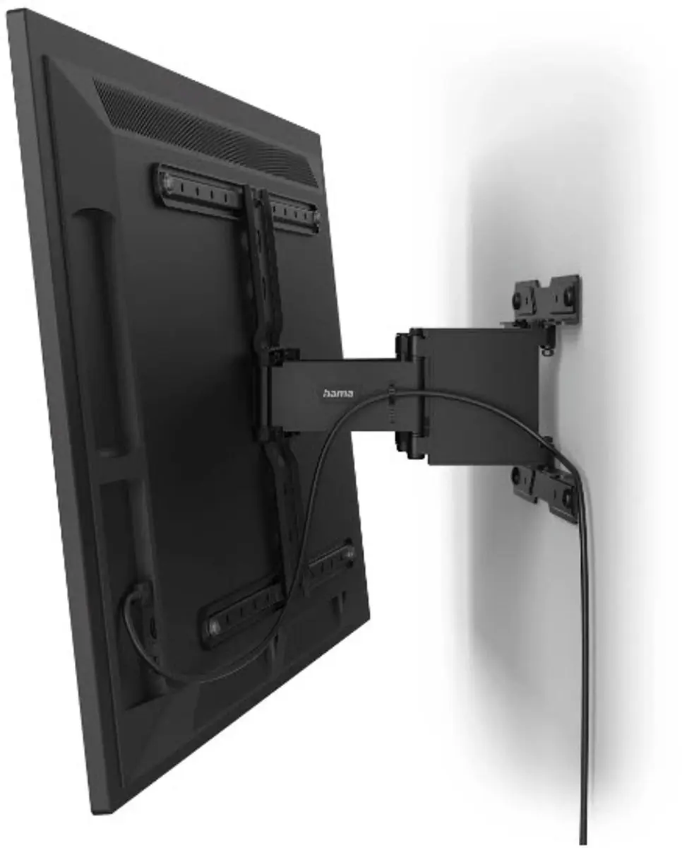 Hama Ultraslim TV Beugel 00220851 - Draai & Kantel - VESA 200x200 - 50kg - Zwart