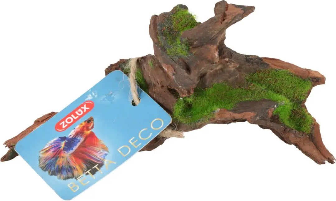 Zolux Malaysia Root S Aquarium Ornament 11x11x17.5cm - Bruin/ Groen