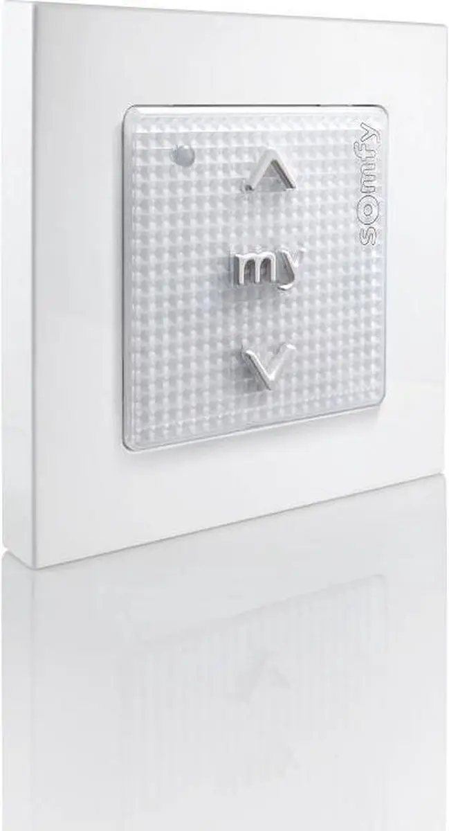 Somfy Smoove Origin RTS Wandzender - Wit