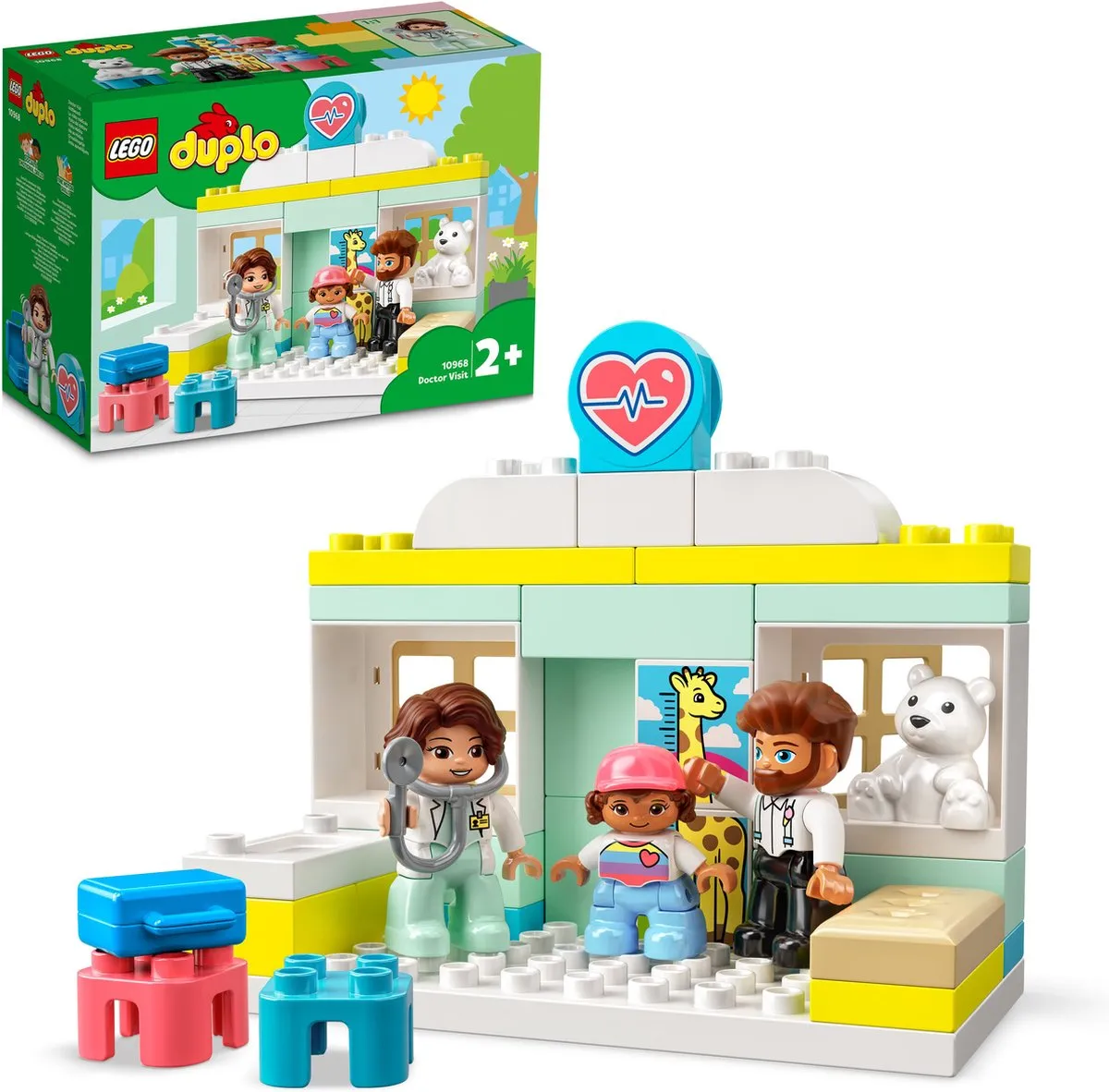LEGO DUPLO Bij de Dokter 10968 - 34 Stukken