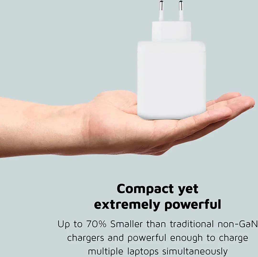 Xtorm GaN2 Ultra XEC100 USB-C Adapter 100W - 2x USB-C & USB-A Wit
