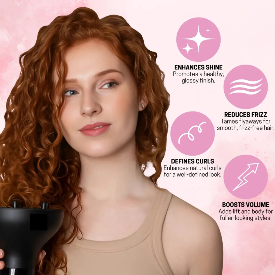Guardian Beauty Diffuser Föhnopzetstuk - Zwart - Universeel