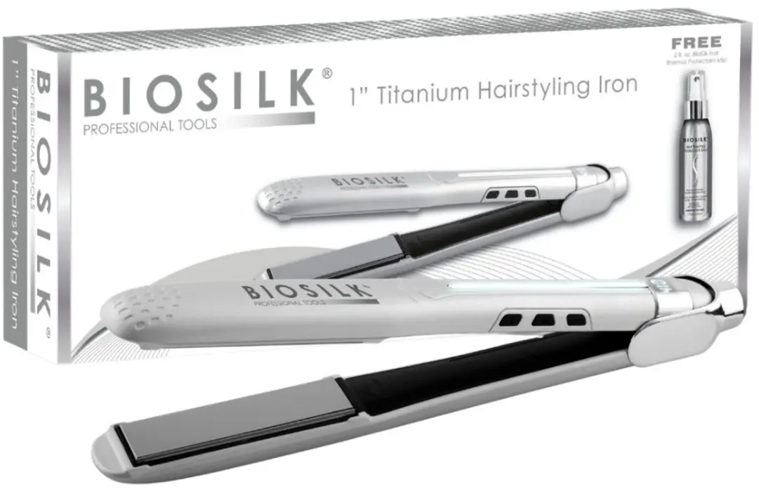 BIOSILK Titanium Hairstyling Iron 25.4mm