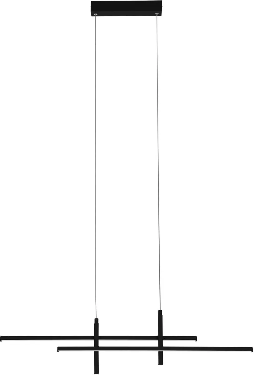 Eglo Trepiliano Hanglamp 110cm - Zwart/Wit